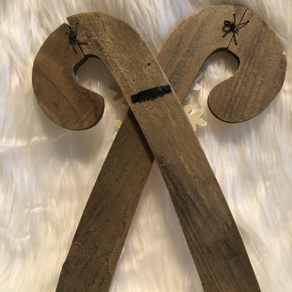 Pink & Cream Candy Cane Christmas Wall Decor - Picture 4 of 5